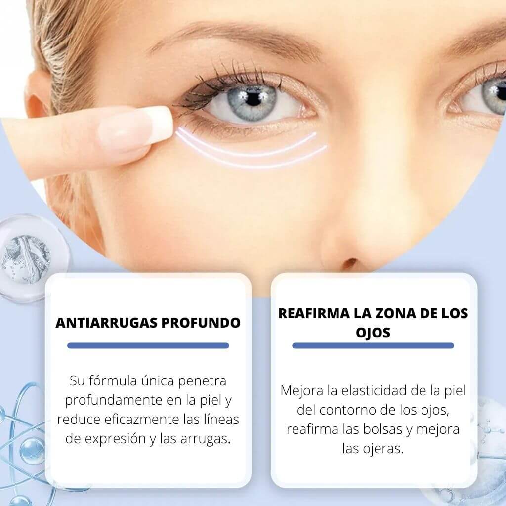 Sérum de Ojos 5 en 1 Multicorrección – Rejuvenece y Revitaliza tu Mirada