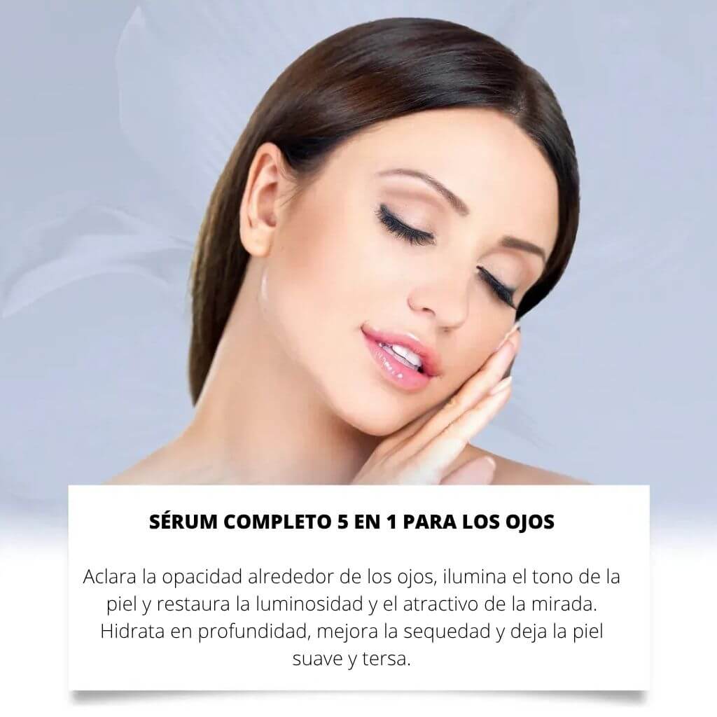 Sérum de Ojos 5 en 1 Multicorrección – Rejuvenece y Revitaliza tu Mirada