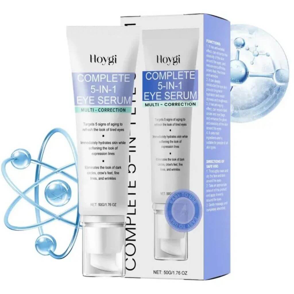 Sérum de Ojos 5 en 1 Multicorrección – Rejuvenece y Revitaliza tu Mirada